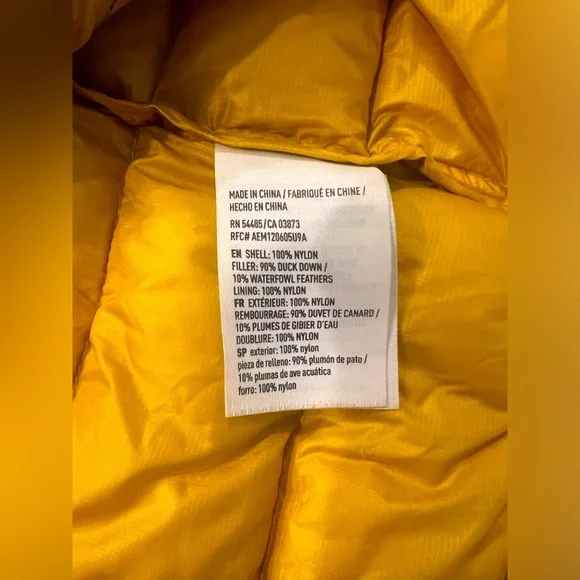 AE Outfitters Yellow Puffer Jacket
Duck Down
Size Med - Picture 7 of 7